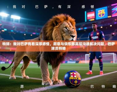 特狮：我对巴萨有着深厚感情，愿意与俱乐部高层沟通解决问题，巴萨球员特略